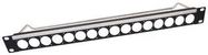 PATCH PANEL, XLR, 16P, 1U, M3 HOLES