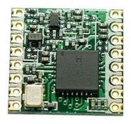 RF TRANSCEIVER MODULE, 433MHZ, 13DBM
