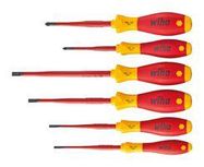 SCREWDRIVER SET, SLOTTED/POZIDRIV, 6PCS