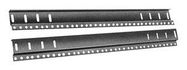 PANEL MOUNTING RAIL, STEEL, BLACK