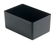 ENCLOSURE, POTTING BOX, ABS, BLACK