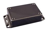 ENCLOSURE, ABS, 1591, FLANGED, BLACK