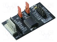 Module with GPIO MCP23S08 expander 