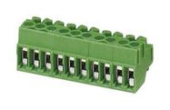 TERMINAL BLOCK, PLUGGABLE, 12POS, 16AWG