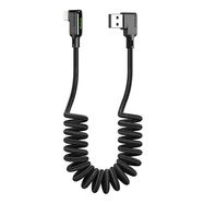 USB to Lightning cable, Mcdodo CA-7300, angled, 1.8m (black), Mcdodo