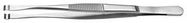 TWEEZER, BENT/FLAT, 125MM