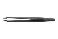 ESD TWEEZER, BENT/FLAT, 115MM