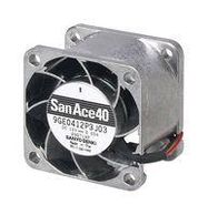 AXIAL FAN, 40MM, 12VDC, 26.8CFM, 58DBA