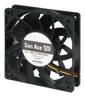 AXIAL FAN, 120MM, 24VDC, 171CFM, 58DBA