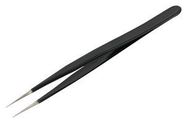 ESD TWEEZER, STRAIGHT/POINTED, 125MM