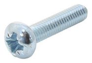 PAN HEAD POZIDRIV SCREW, STEEL, M3.5