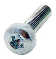 PAN HEAD TORX SCREW, STEEL, M3, PK100