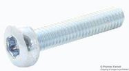 PAN HEAD TORX SCREW, STEEL, M4, PK100