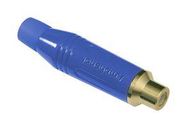 RCA CONNECTOR, JACK, 2POS, 13.8MM, BLUE