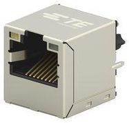 RJ45 CONNECTOR, JACK, 8P8C, 1PORT, TH