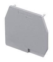 END PLATE, 2.5MM, GREY, TERMINAL BLOCK