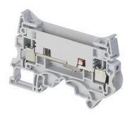 TERMINAL BLOCK, DIN RAIL, 2POS, 6AWG