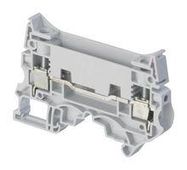 TERMINAL BLOCK, DIN RAIL, 2POS, 6AWG