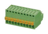 TERMINAL BLOCK, PLUGGABLE, 9POS, 20AWG