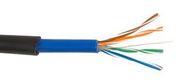 UNSHLD NETWORK CABLE, 4PR, 24AWG, 152.4M