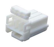 PLUG HOUSING, 3POS, PBT, NATURAL