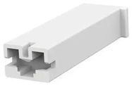 RCPT HOUSING, 1POS, NYLON, NATURAL