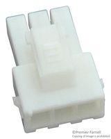 PLUG HOUSING, 3POS, NYLON, NATURAL