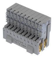 BACKPLANE CONN, RCPT, 40POS, 4ROW, 2.5MM