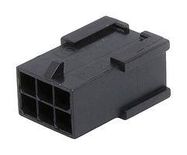 CONNECTOR HOUSING, PLUG, 6POS