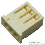 CONNECTOR HOUSING, RCPT, 4POS, 2.5MM