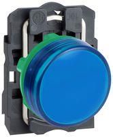 PILOT LIGHT, 22MM, BLUE, 120VAC