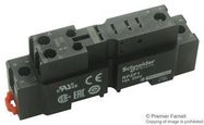 RELAY SOCKET, 16A, 250VAC, DIN RAIL