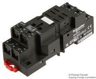 RELAY SOCKET, 16A, 250VAC, DIN RAIL