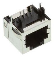 RJ45 CONNECTOR, JACK, 8P8C, 1PORT, TH