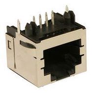 RJ45 CONNECTOR, JACK, 8P8C, 1PORT, TH