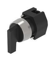 SELECTOR SWITCH ACTUATOR, 2POS, BLACK