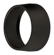FRONT BEZEL, 29MM, BLACK, PLASTIC
