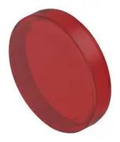 ROUND LENS, RED, PLASTIC