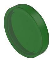 ROUND LENS, GREEN, PLASTIC