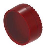 ROUND LENS, RED, PLASTIC