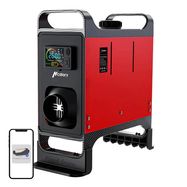 Parking heater HCALORY HC-A02, 8 kW, Diesel, Bluetooth (red), Hcalory