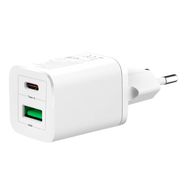 Mini Wall Charger XO HN238A 30W, PD (white), XO