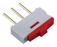 SLIDE SWITCH, SPDT-CO, 0.5A, 24VDC