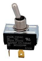 SWITCH, TOGGLE, SPST, 15A, 125VAC