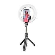 Selfie stick/ tripod Puluz with LED light ring, Puluz