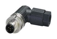 SENSOR CONNECTOR, M12, PLUG, 5POS, CABLE