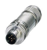 SENSOR CONNECTOR, M12, PLUG, 5POS, CABLE