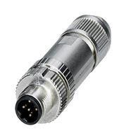 SENSOR CONNECTOR, M12, PLUG, 5POS, CABLE