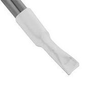 HEAT SHRINK BOOT, STRAIGHT, 1.6MM, WHT