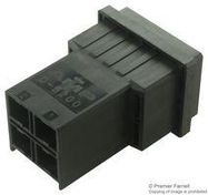 CONNECTOR HOUSING, PLUG, 4POS, 10.16MM